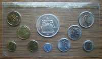 Монеты Годовой набор 1980 г . Франция