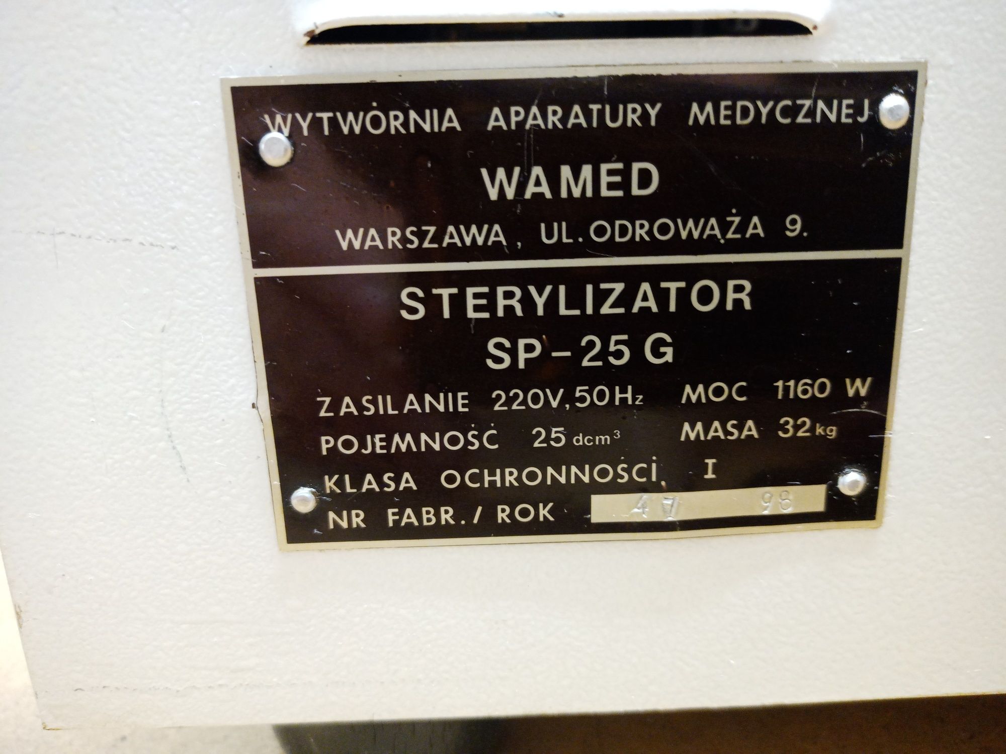 Sterylizator SP-25G