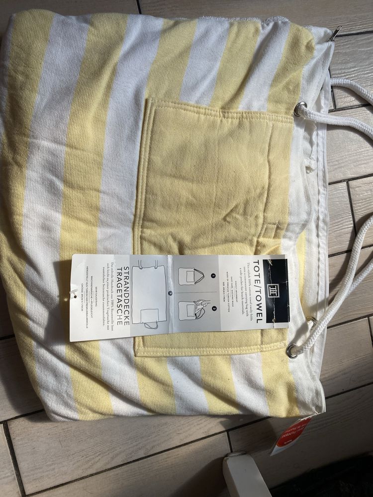 Torba z recznikiem na plaze