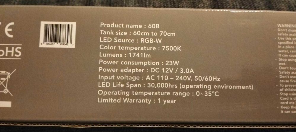 Twinstar LED 60B + controlador LED wifi