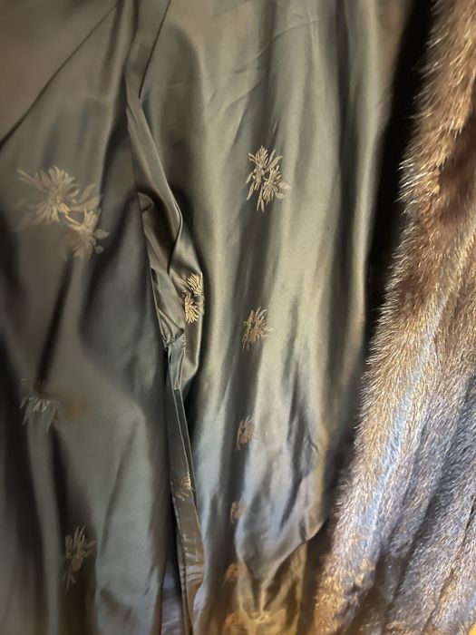 Casaco Comprido de Vison - Castanho Chocolate