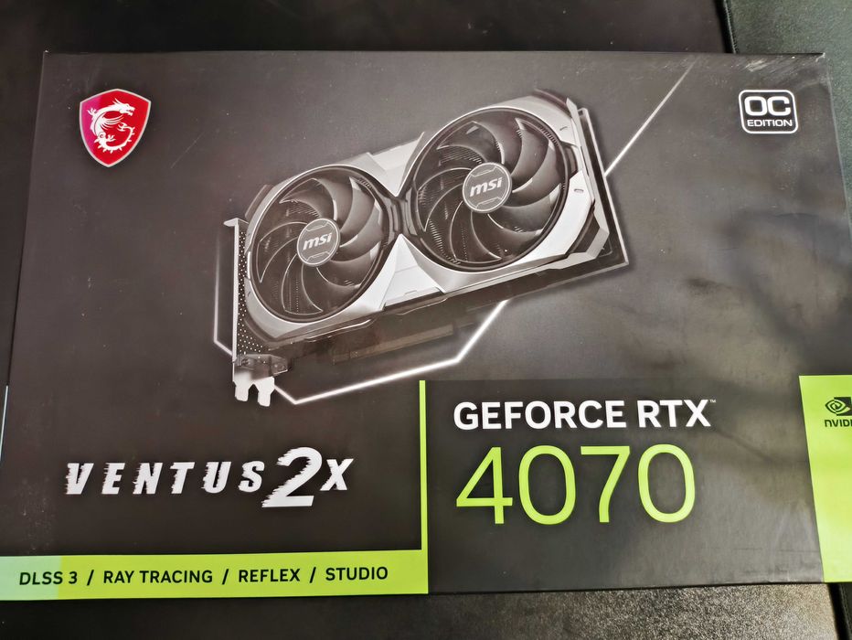 Продам відеокарту MSI RTX 4070 Ventus 2X / Ventus 2 — як нова