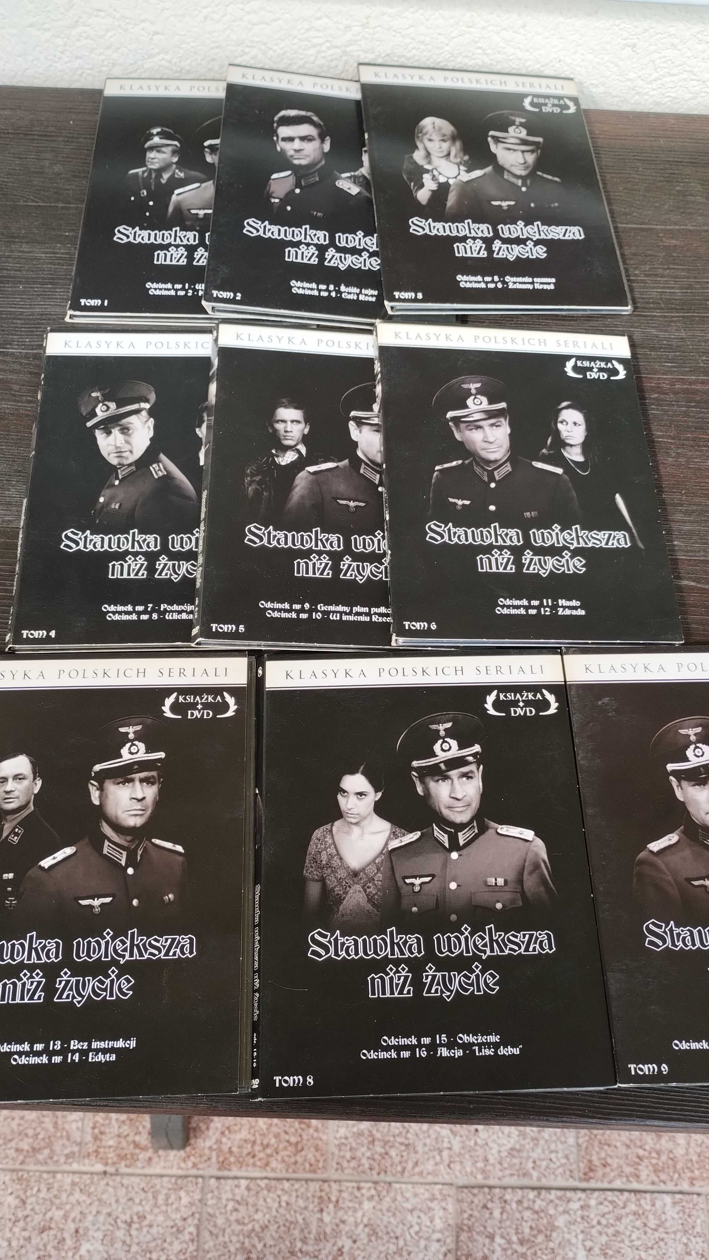 Z kolekcja płyt dvd Stawka większa niż życie