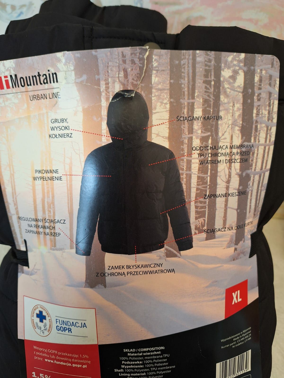 Kurtka zimowa męska XL HiMountain