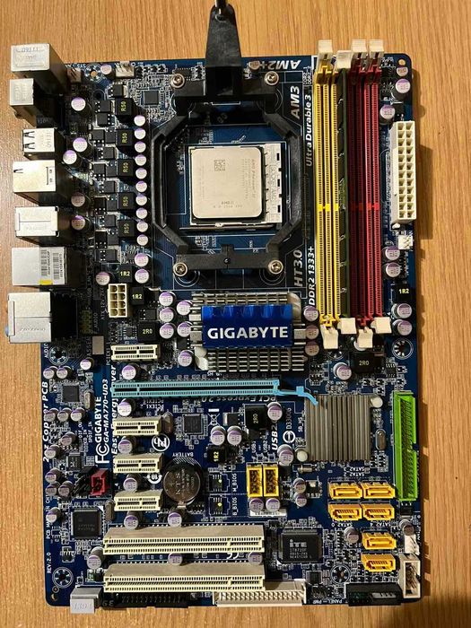 Материнська плата Socket AM3 GIGABYTE GA-MA770 UD3 REV