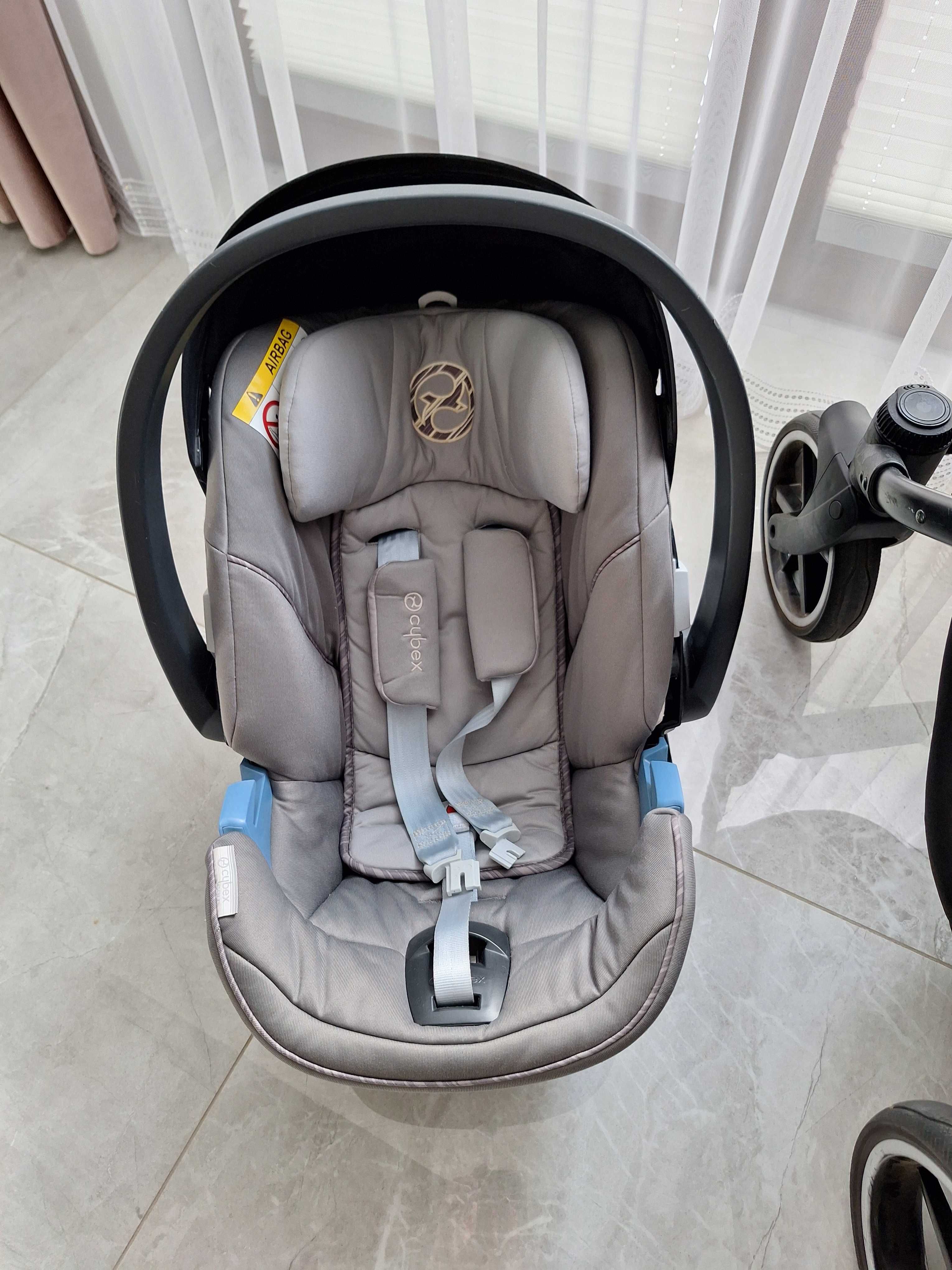 Wózek 3w1 Adamex, nosidło Cybex