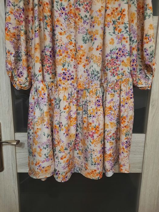 H&M cudna sukienka przewiewna wiskoza 46-48