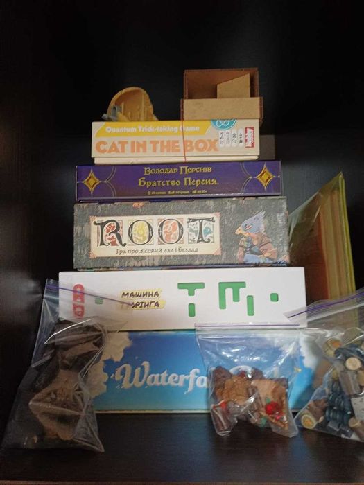 Настолки з власної колекції Корені, Vampire. Masquerade, DEI і ще