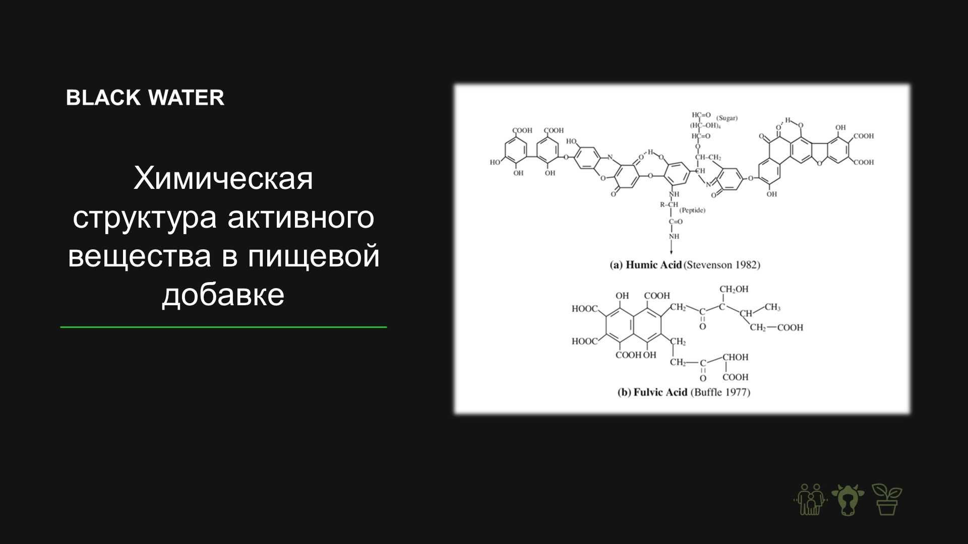 Black Water. Комплекс Гумінової та фульвової кислоти.