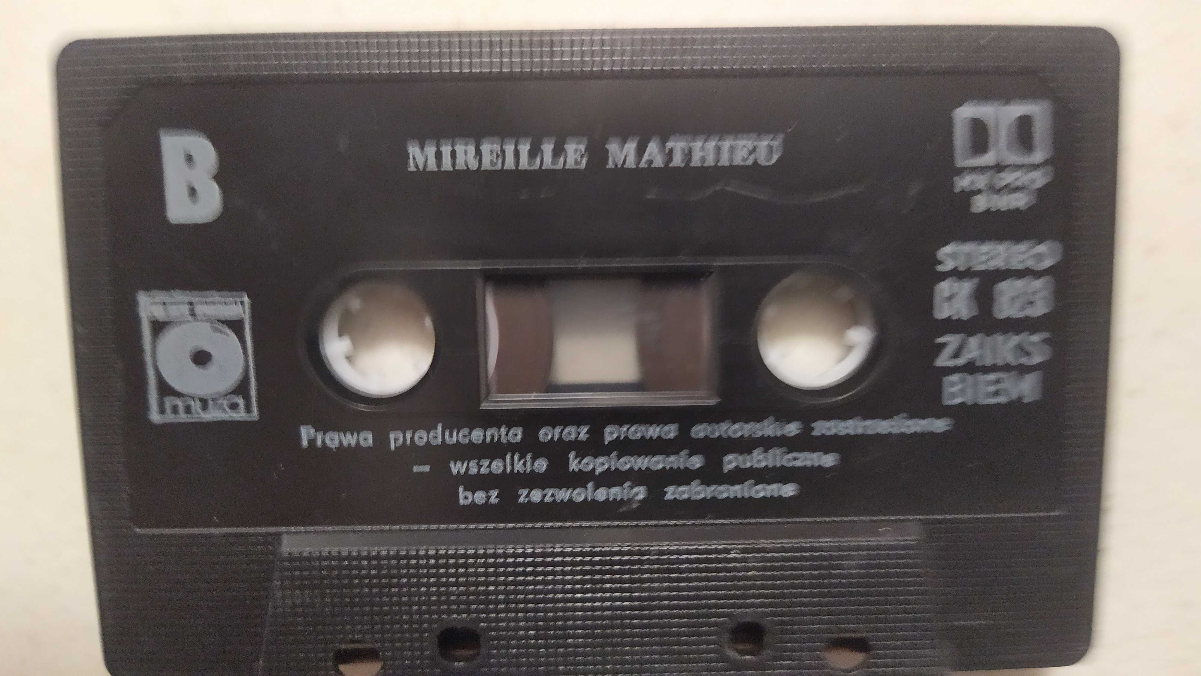 Mireille Mathieu Polskie Nagrania Muza kaseta MC