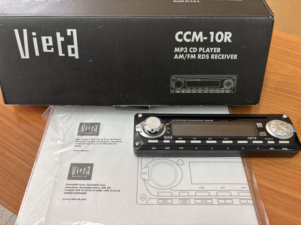 Auto-rádio MP3/CD player