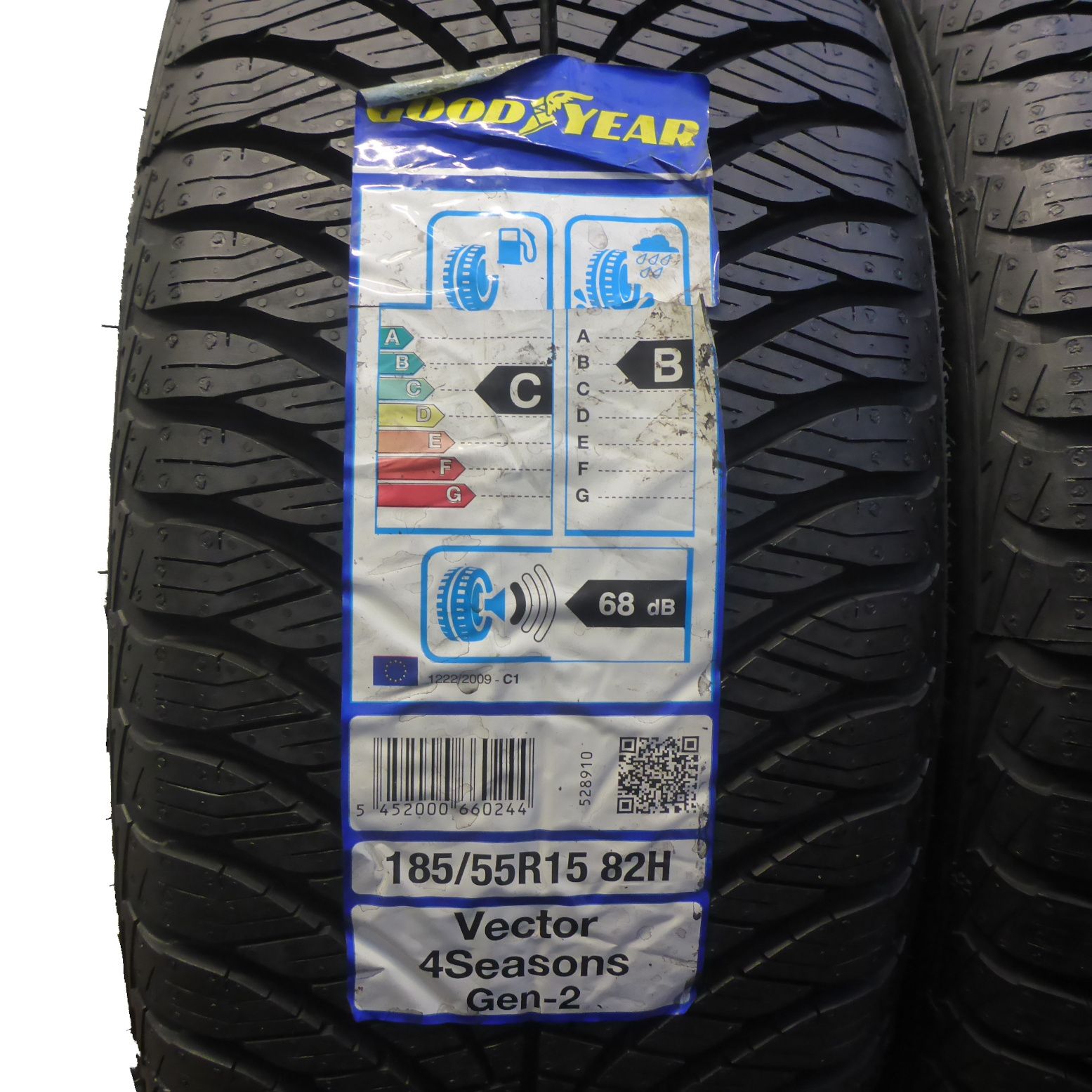 185/55/15 Goodyear 185/55R15 82H Seasons G2 Wielosezon 2016 Nieużywane