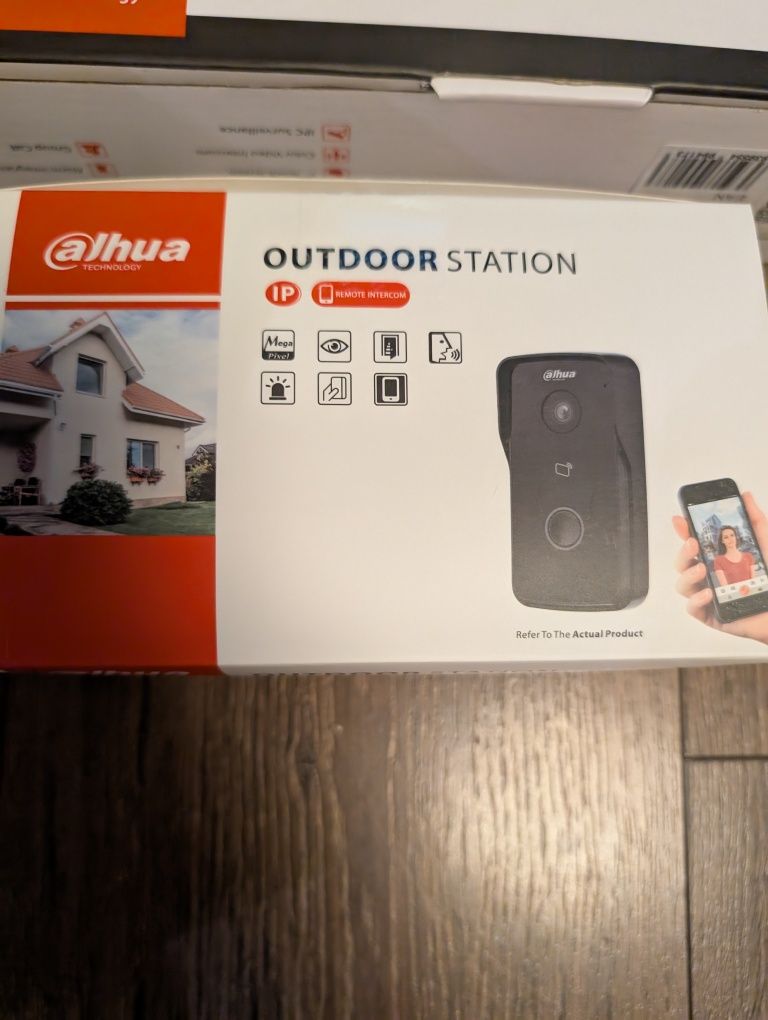 Wideodomofon IP DAHUA KTP02, Switch PoE, Aplikacja, Czytnik