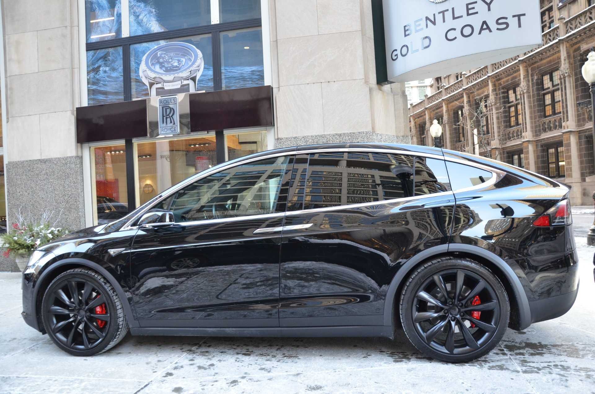 Czarne felgi R21 9J ET35  5x120 Tesla MODEL X Facelift MODEL S Refresh