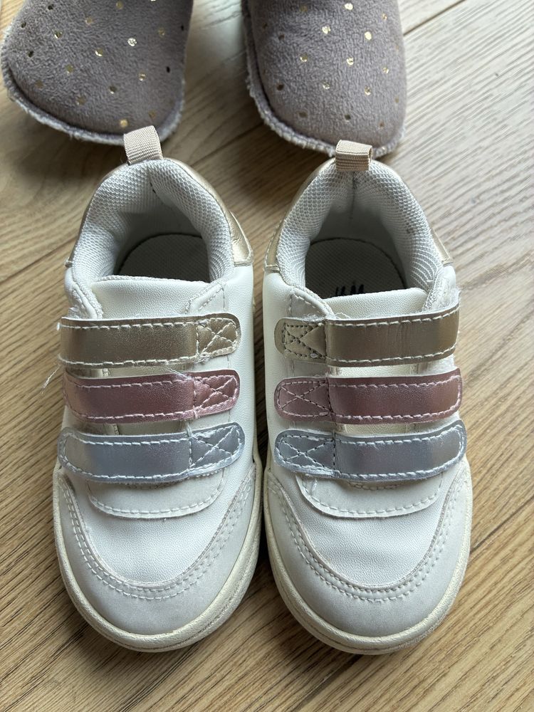 Buciki dla dziewczynek H&M rozmiar 20 21 22 adidasy daszki trampki