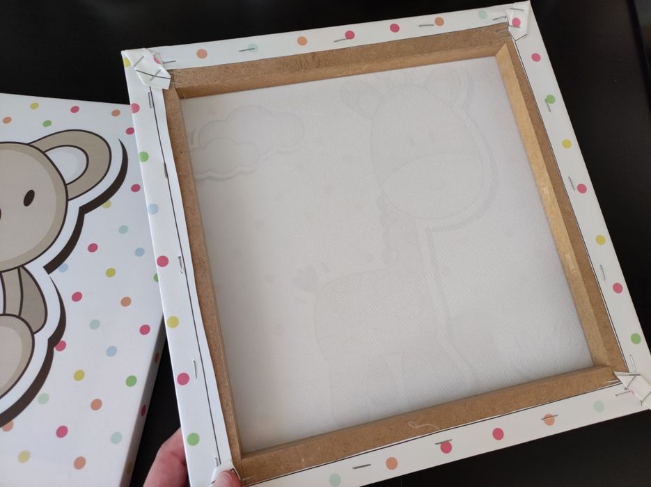 Zestaw obrazków na ścianę. 30x30