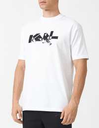 Футболка Karl Lagerfeld, чоловіча футболка Карл Лагерфельд