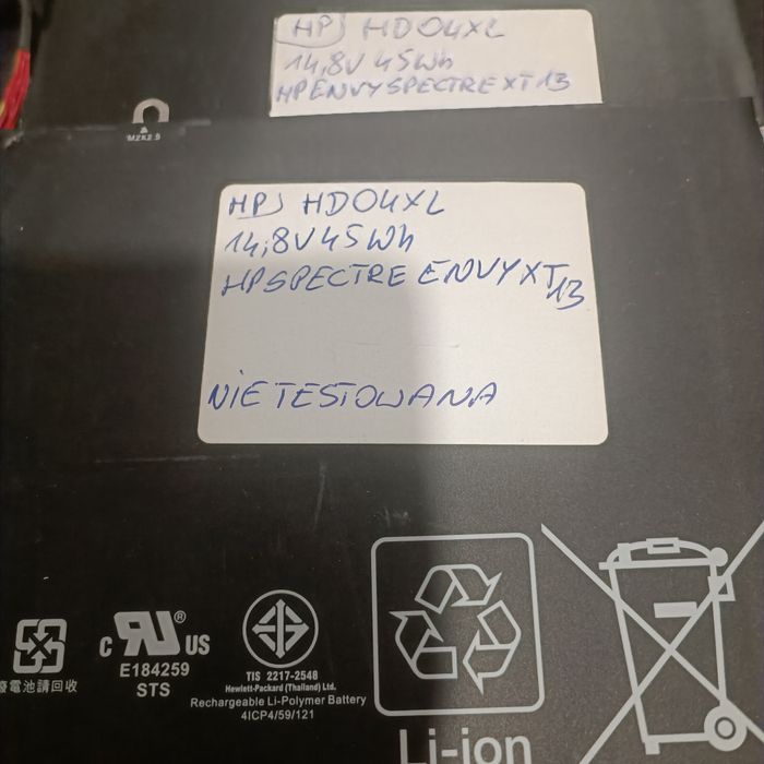 Oryginalna Bateria HP HD04XL