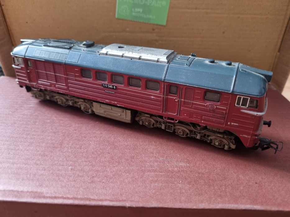 PIKO BR 120 gagarin, Lokomotywa, wagon schicht, kolejka elektryczna