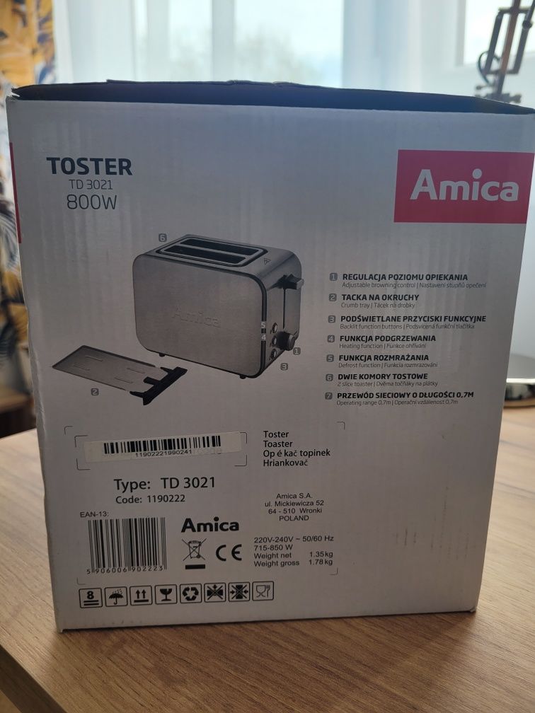 Toster Amica TD 3021