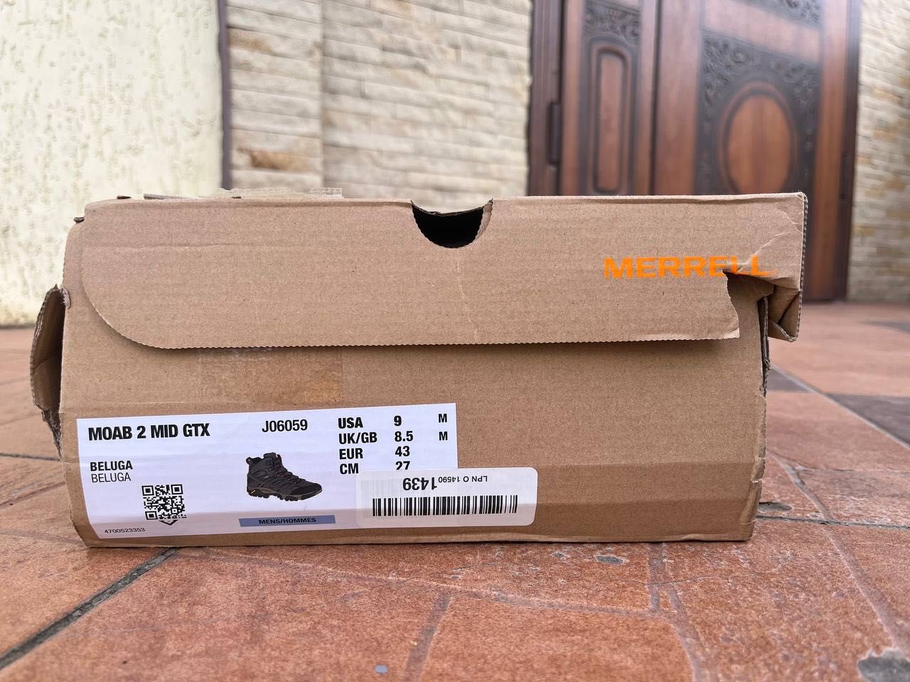 Трекінгові черевики Merrell Moab 2 Mid GTX Beluga 43 розмір