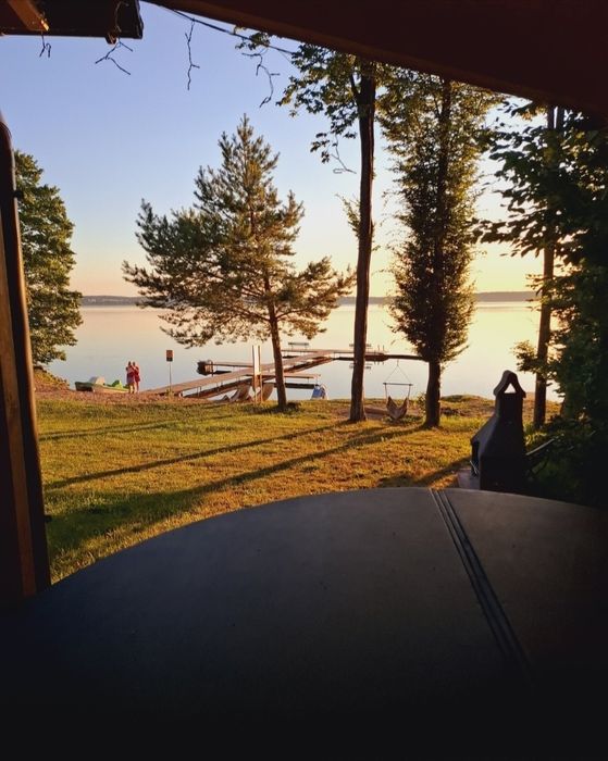 5-7.12 Wolny weekend bania jezioro kominek całoroczny Łódka Wędkowa