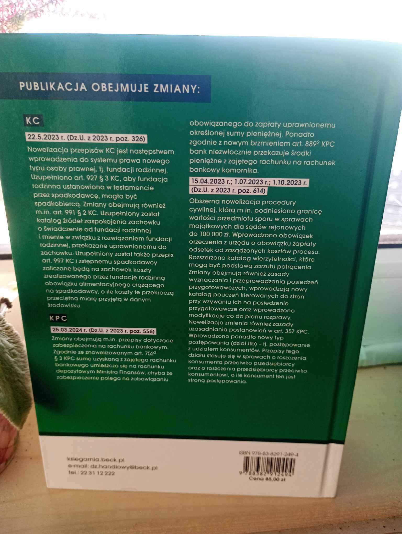 Kodeks cywilny edycja cywilna