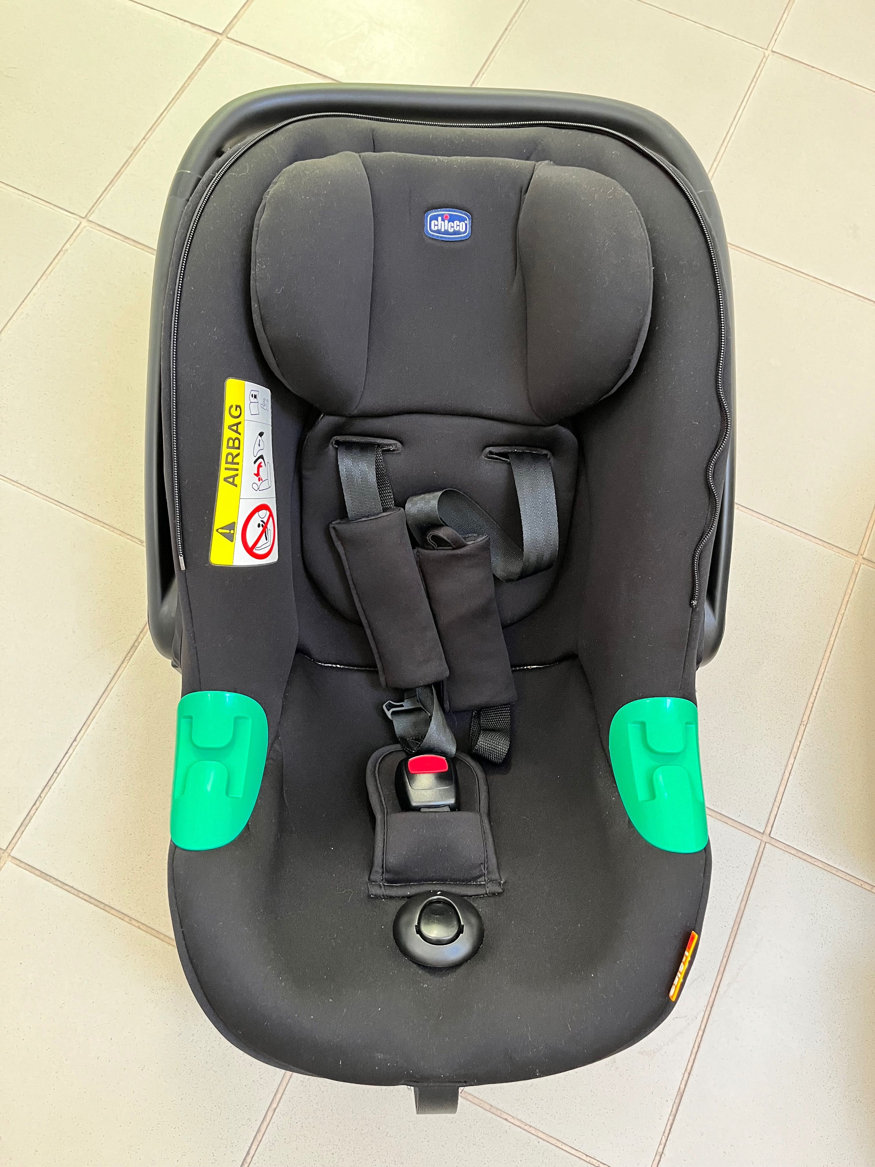 Cadeira Auto Chicco Kiros Evo i-Size Black s/Base | COMO NOVO