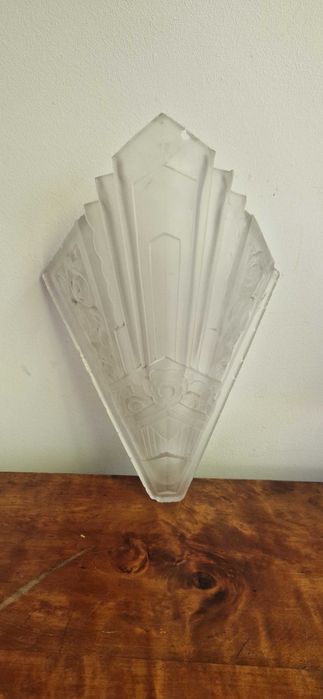Piekny klosz szklany secesja art nouveau cudo dekor antyk Francja
