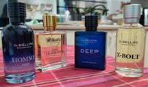 1 szt Homme+1szt X-Bolt+ 1szt Deep+1szt One Fragrance G. Bellini