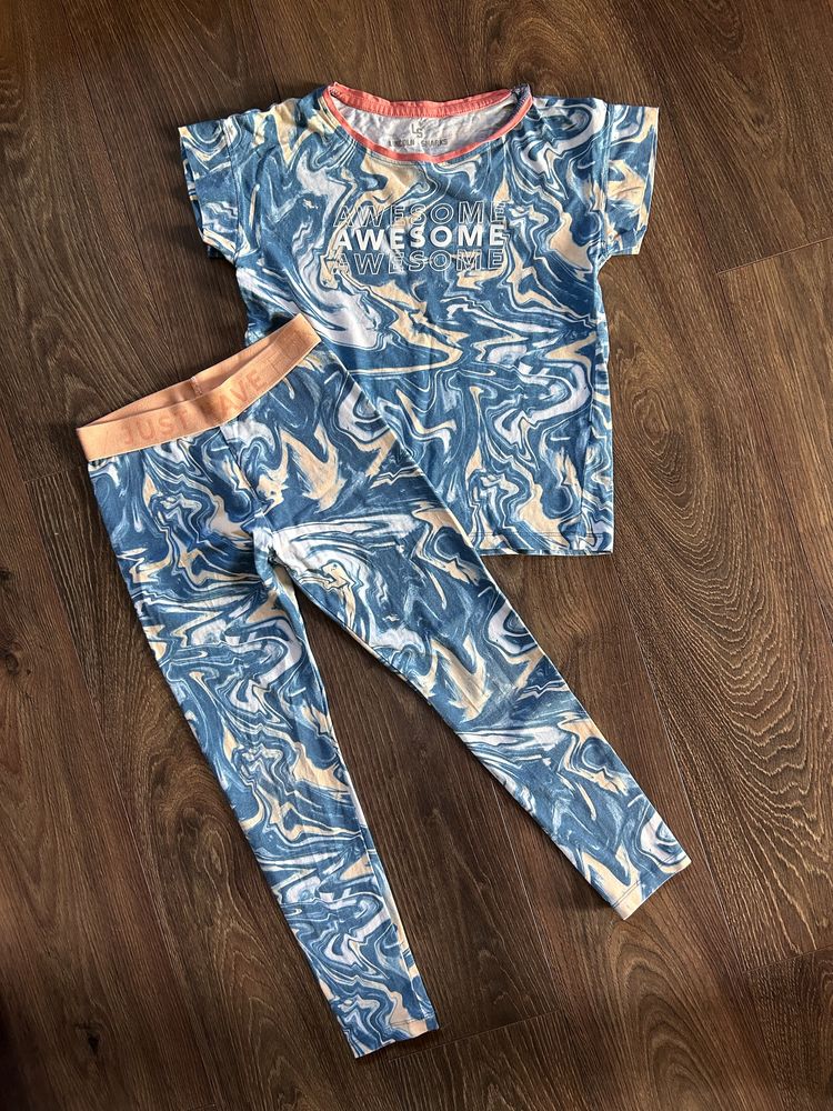 Komplet dla dziewczynki Lincoln &Sharks 5.10.15 bluzka i legginsy