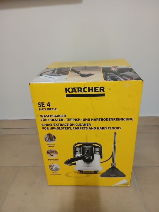 OKAZJA! Odkurzacz piorący KARCHER SE 4 Plus Special 1.081-171.0 NOWY