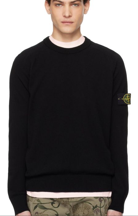 Stone Island Light Geelong Wool Sweater | светр з мериносової вовни
