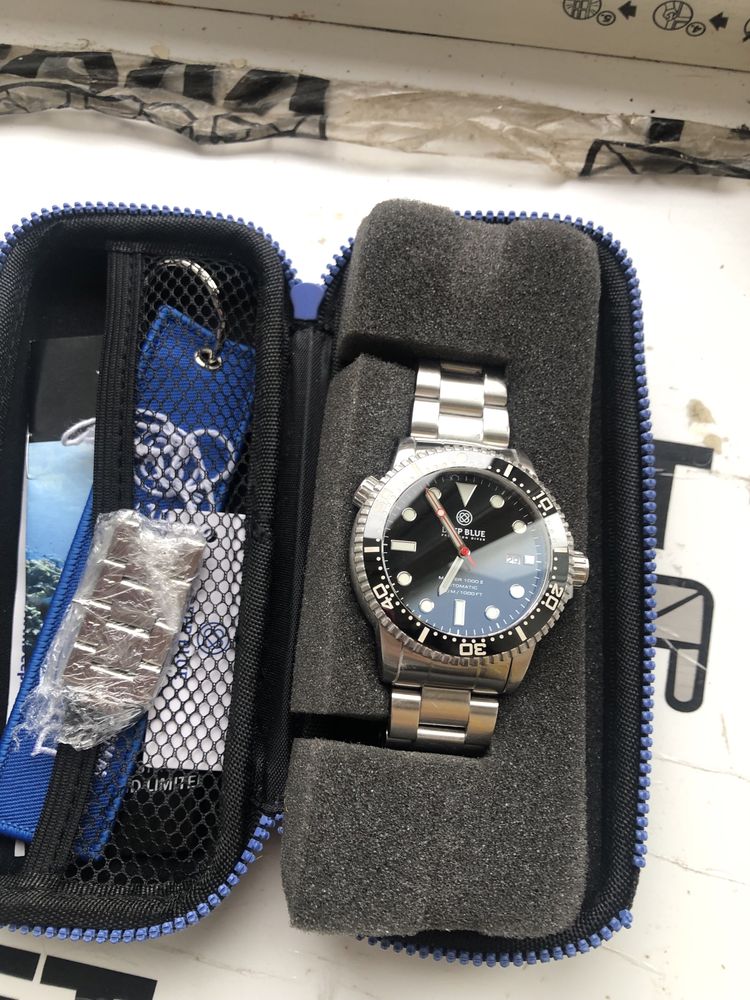 Часы механические, наручные Deep Blue precision diver