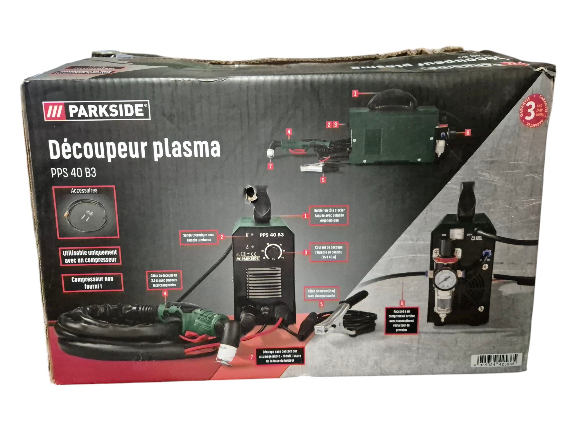 PARKSIDE® Przecinarka plazmowa PPS 40 B3