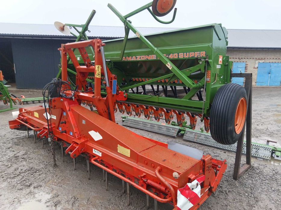 agregat uprawowo KUHN siewny 4m Amazone D8 SUPER ładny stan