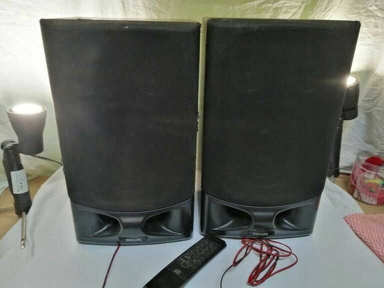 Wieża Philips AS450 Sprawna z głośnikami