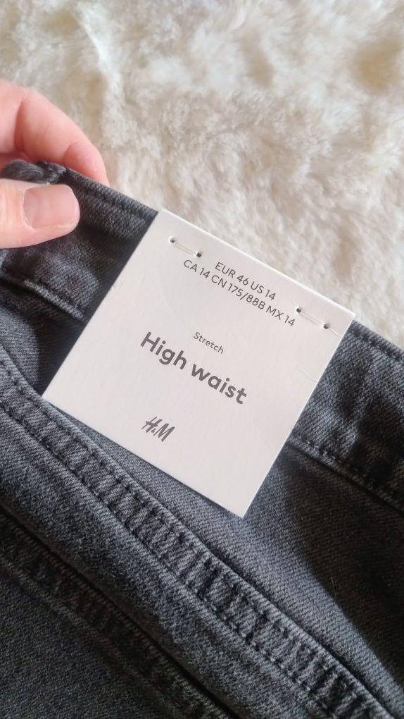 Nowe szorty wysoki stan plus size 3xl