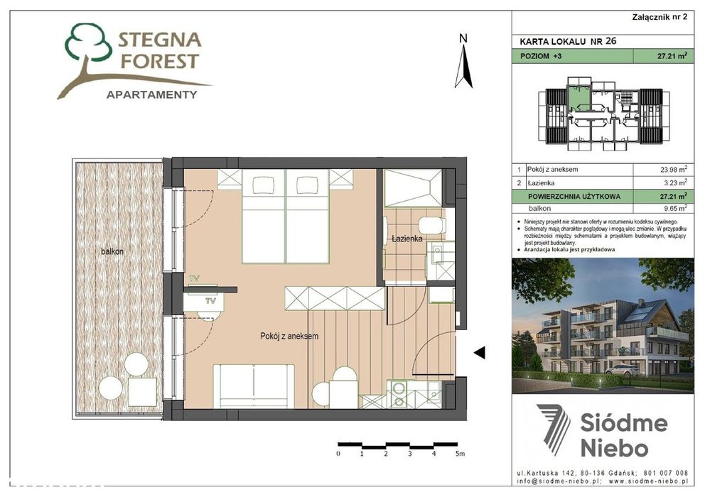 Inwestycyjny apartament | M26