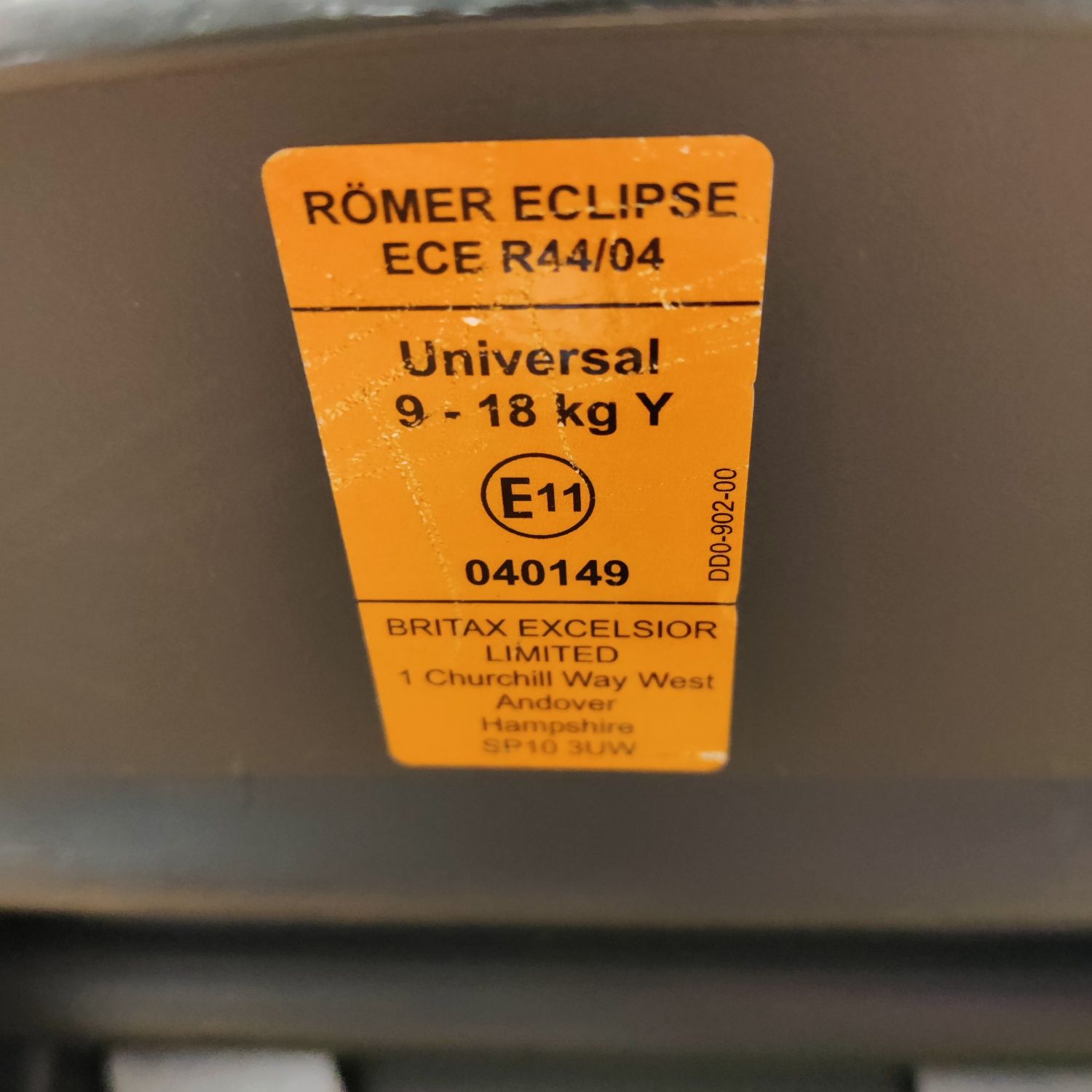 Romer ( Britax ) eclipse дитяче автокрісло автокресло 1-3 годадо 18 кг