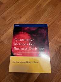 Książka Quantitative methods for business decisions