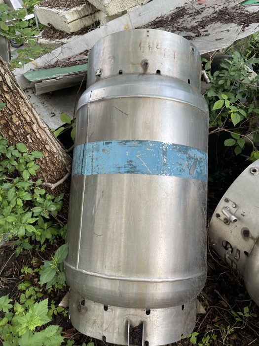 Zbiornik nierdzewny 2 płaszczowy 340l