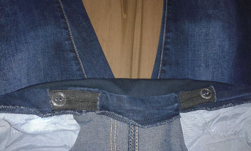 spodnie ciążowe dżinsowe