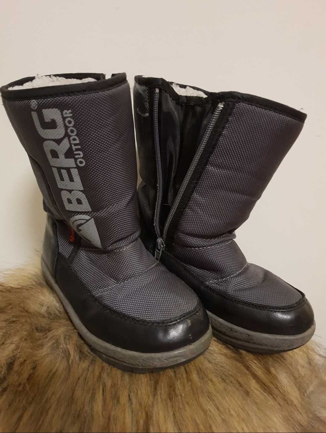 Botas de neve criança