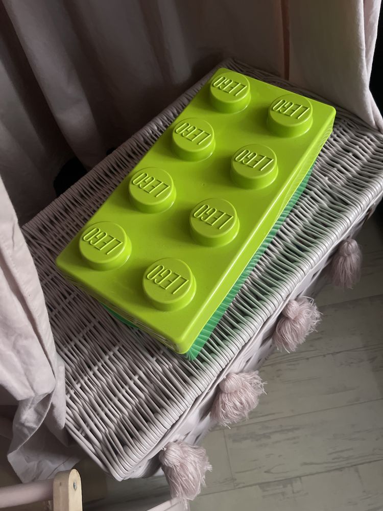 2 zestawy klocków pudełko lego duplo