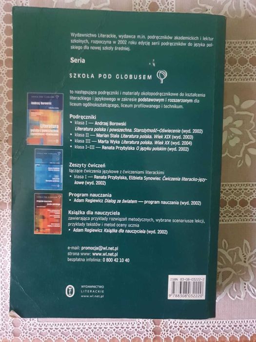 Podręcznik „O języku polskim” – Renata Przybylska SZKOŁA POD GLOBUSEM