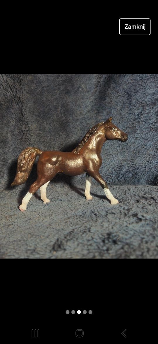 Schleich collecta custom konie koń