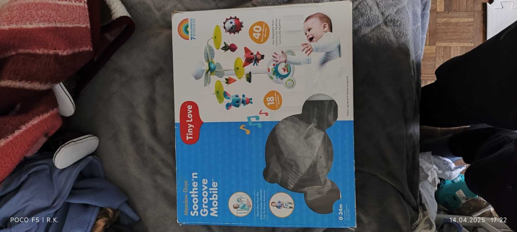 Karuzela Tiny Love Soothe 'n Groove Mobile - Muzyczna dla Dzieci 0-24m