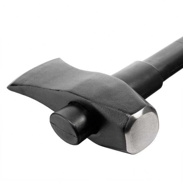 Колун кований 2500 г, ручка з фібергласу. INTERTOOL HT-0273.