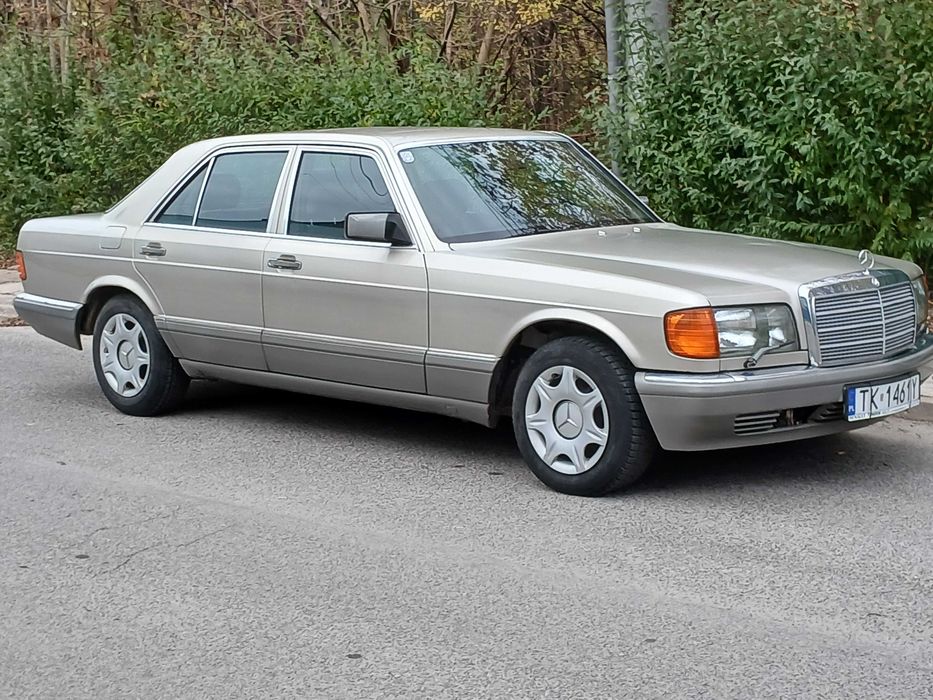 Mercedes S W-126  300 SE klimatyzacja